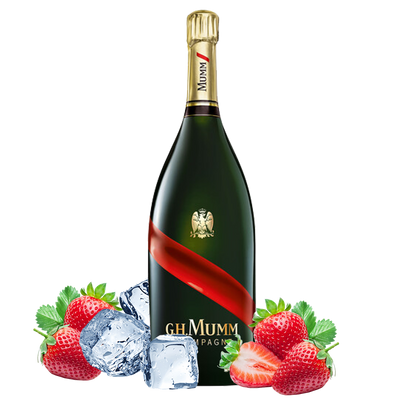 Fragole e Champagne Box con G.H. Mumm