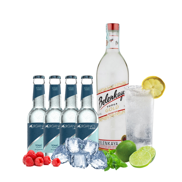 Vodka Belenkaya Organics Tonic Water - Consegna cibo in veneto - Degustalo | Drink At Home