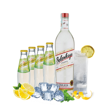 Vodka Lemon Box con Belenkaya