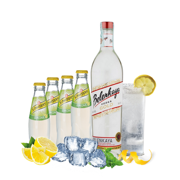 Vodka Lemon Box con Belenkaya - Consegna cibo in veneto - Degustalo | Drink At Home