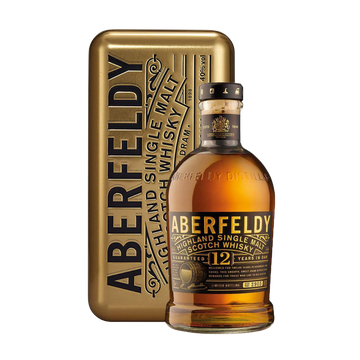 Aberfeldy Whiskey 12 Years Gold Pack 70cl