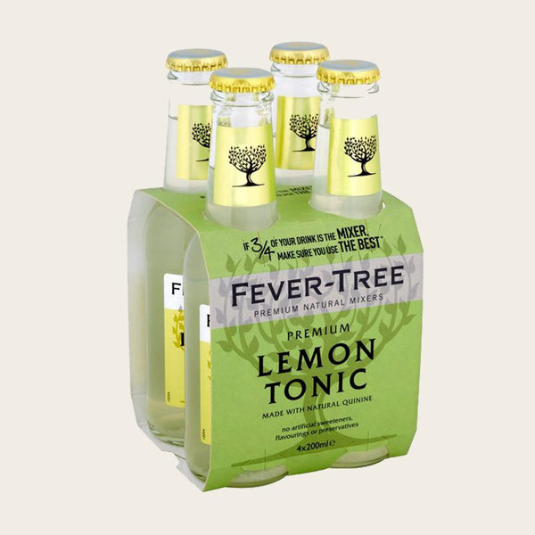 4 x Sicilian Lemon Fever-Tree 20cl - Consegna cibo in veneto - Degustalo | Drink At Home