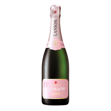 Champagne Brut Rosé AOC Rose Label Lanson