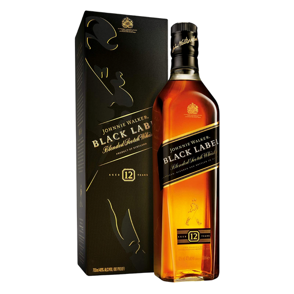 Johnnie Walker Black Label Blended Scotch Whisky - Consegna cibo in veneto - Degustalo | Drink At Home