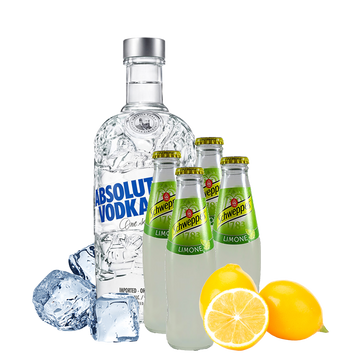 Vodka Lemon Box con Absolut Vodka