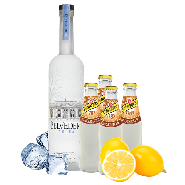 Moscow Mule Box con Belvedere Vodka - Consegna cibo in veneto - Degustalo | Drink At Home