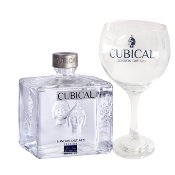 Williams & Humbert Botanic Premium Cubical Gin + 2 Bicchieri in vetro