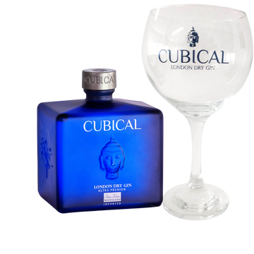 Williams & Humbert Botanic Ultra Premium Cubical Gin + 2 Bicchieri in vetro