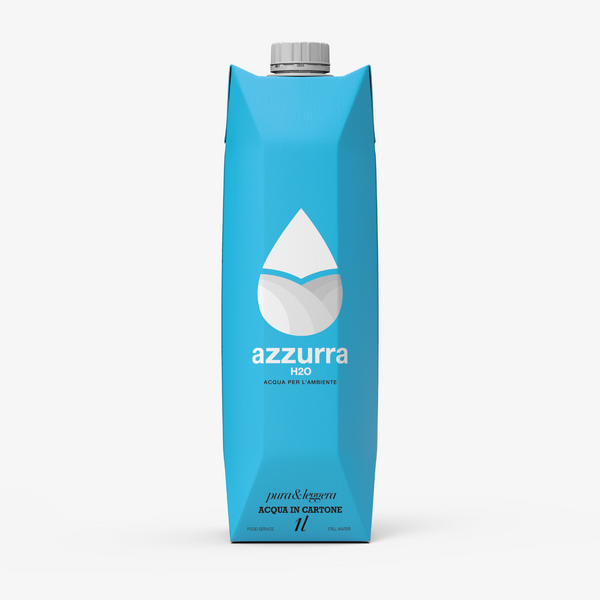 Acqua Azzurra (confezione di 12 bottiglie da 1litro) - Consegna cibo in veneto - Degustalo | Drink At Home