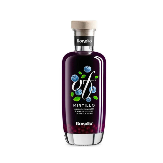 Immagine di BONOLLO GRAPPA OF E MIRTILLI SELVATICI AST. 0,70 LT.